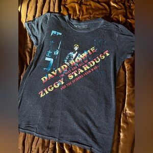 Vintage style band tee - David Bowie shirt, graphic tee